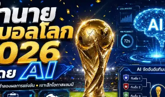 ทำนายผลบอลโลก 2026 โดย AI